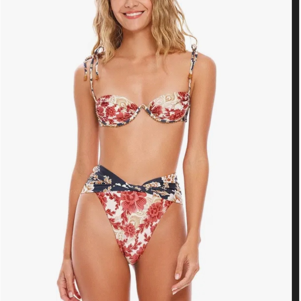 Agua Bendita Donna  Multicolor Bikini Set